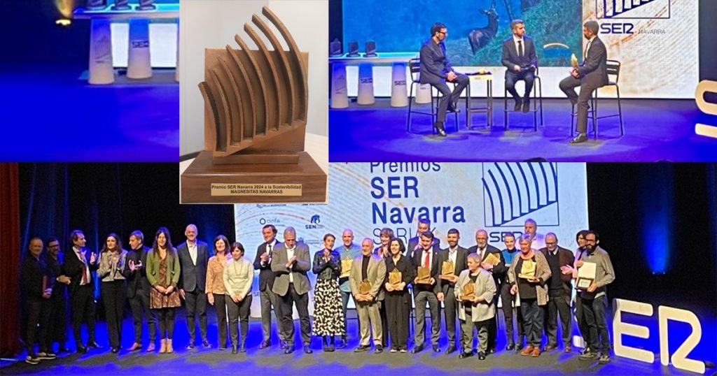 Magnesitas Navarras recibe el Premio SER Navarra 2024 a la Sostenibilidad